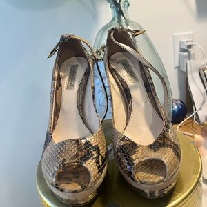 Charles David platform heels